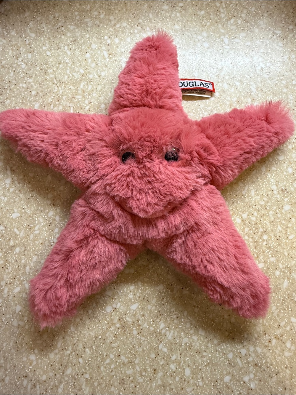 Douglas Pink Starfish Plush Toy - Soft Star Stuffed Animal